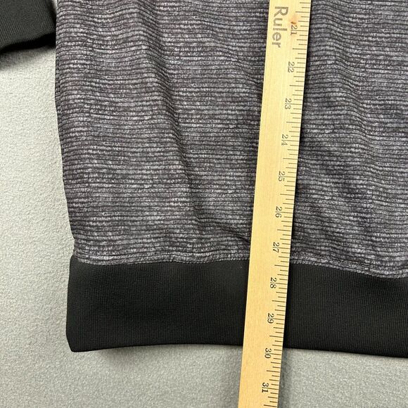 Travis Mathew Jacket Mens XL Grey Patterned 1/4 Zip Performance Golf Pullover - Picture 8 of 9